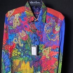 COPY - Robert Graham Shirt Limited Edition - Tropical Harmony